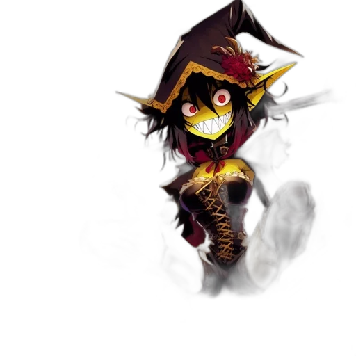 dragon, staff, mask, creature transparent PNG cut-out