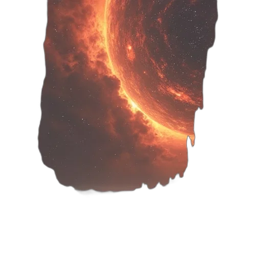 dragon, staff, sword, hair transparent PNG cut-out