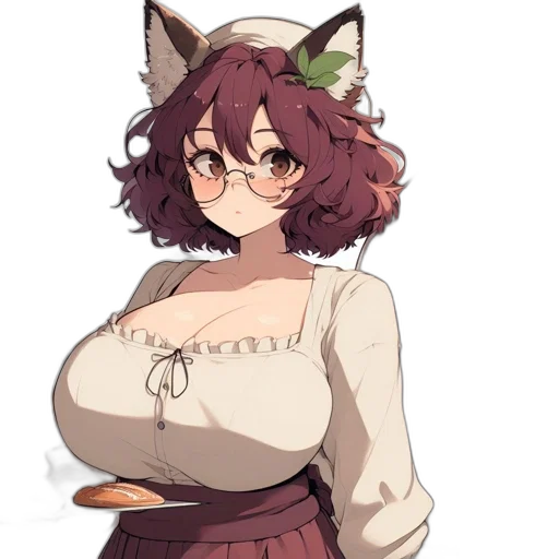 dress, staff, creature, animal transparent PNG cut-out