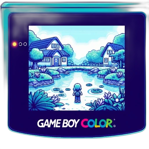 pixel art, concept art, vaporwave, 3d render transparent PNG cut-out