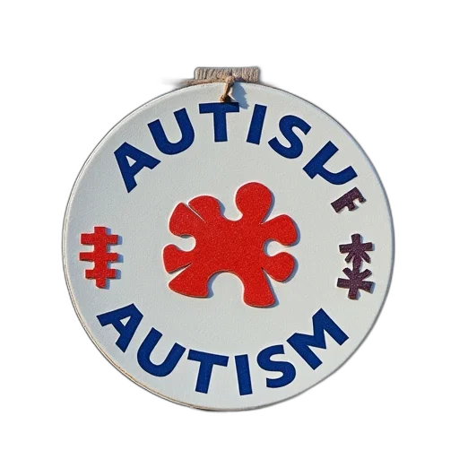jewelry, autism, bumper, sticker transparent PNG cut-out