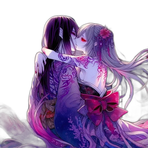 dress, anime, fantasy art, concept art transparent PNG cut-out