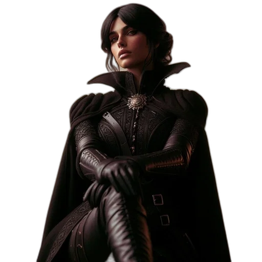 jacket, staff, concept art, comic book art transparent PNG cut-out