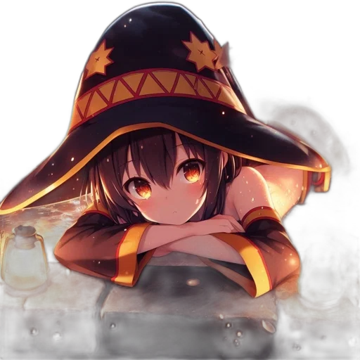 hat, staff, weapon, mask transparent PNG cut-out