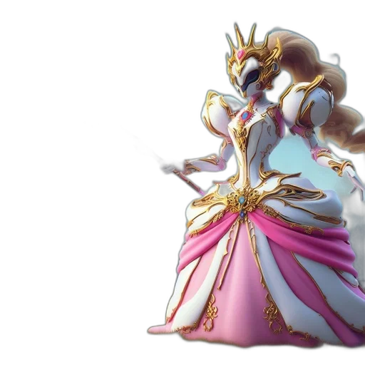concept art, 3d render, fantasy art, vaporwave transparent PNG cut-out