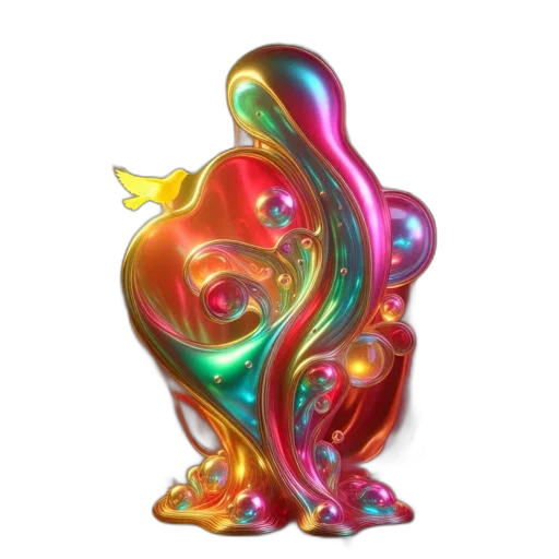 dragon, creature, 3d render, concept art transparent PNG cut-out