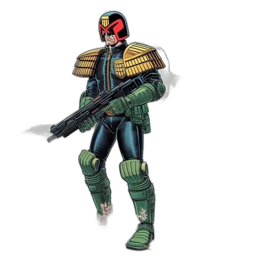 robot, weapon, concept art, comic book art transparent PNG cut-out