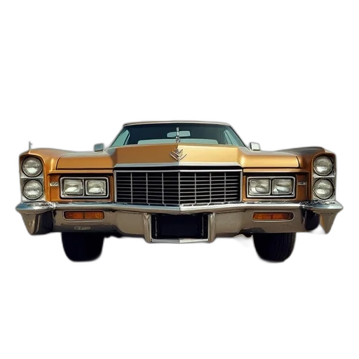 car, 1970, cadillac, eldora transparent PNG cut-out