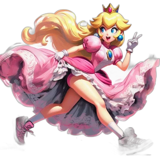 dress, crown, weapon, concept art transparent PNG cut-out