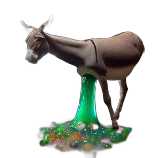 animal, creature, staff, crown transparent PNG cut-out