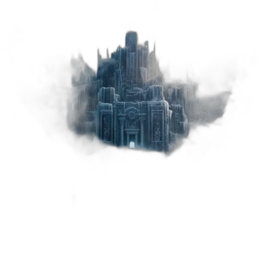 crown, building, dragon, robot transparent PNG cut-out