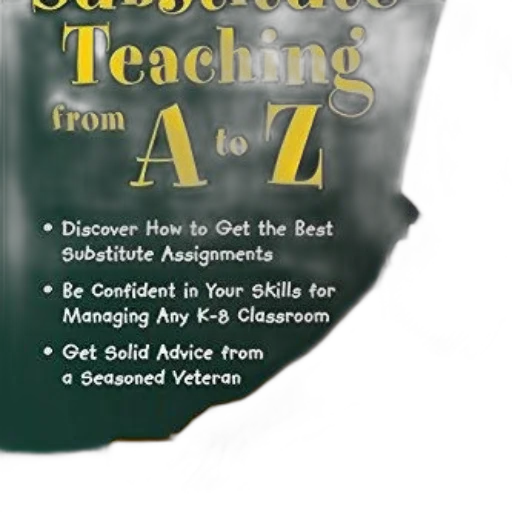substitute, teaching, book, cover transparent PNG cut-out