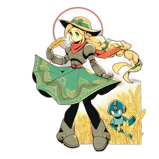 staff, weapon, robot, concept art transparent PNG cut-out