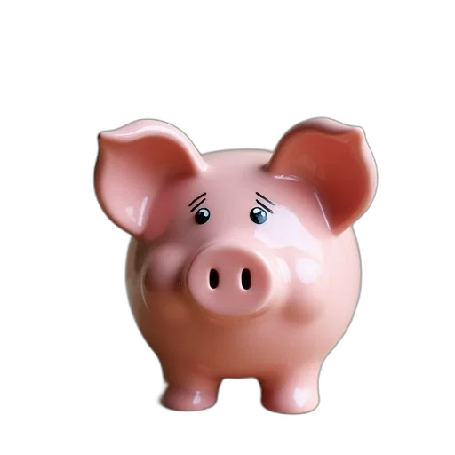 3d render, photorealistic, personalised, pig transparent PNG cut-out