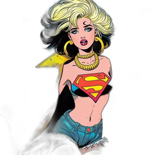 comic book art, cartoon, concept art, fantasy art transparent PNG cut-out