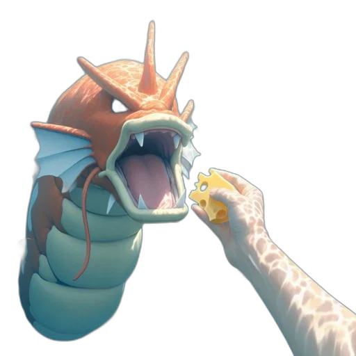 creature, animal, dragon, food transparent PNG cut-out