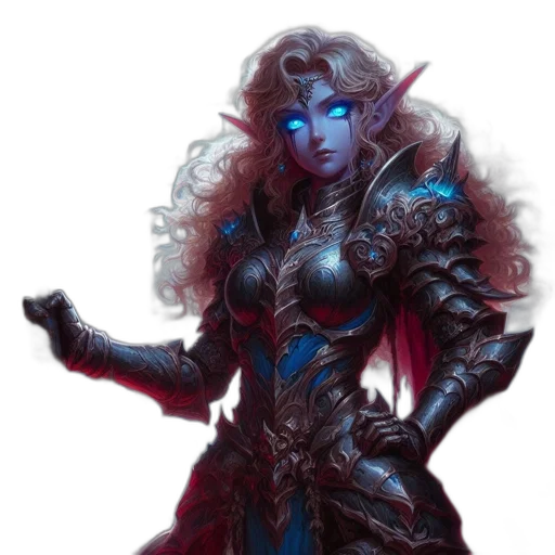 fantasy art, concept art, comic book art, pixel art transparent PNG cut-out