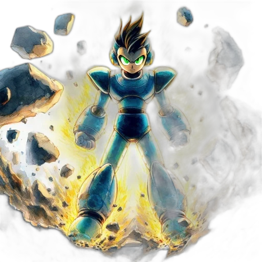 concept art, comic book art, fantasy art, 3d render transparent PNG cut-out