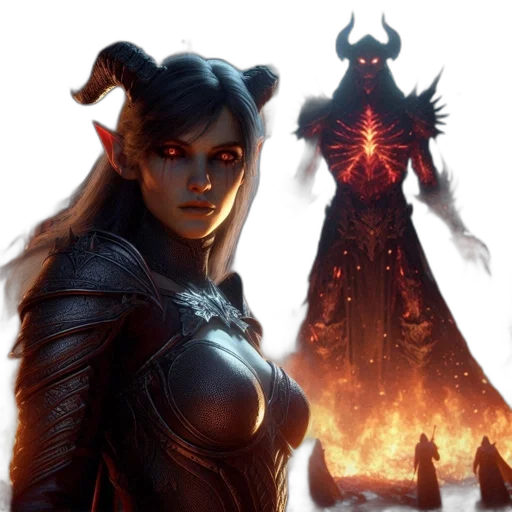 fantasy art, concept art, comic book art, pixel art transparent PNG cut-out