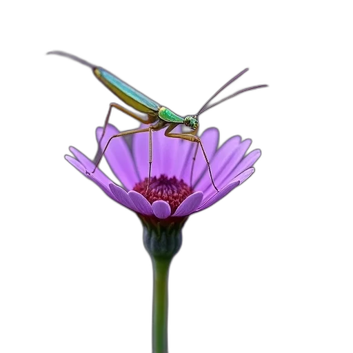 flower, animal, staff, creature transparent PNG cut-out