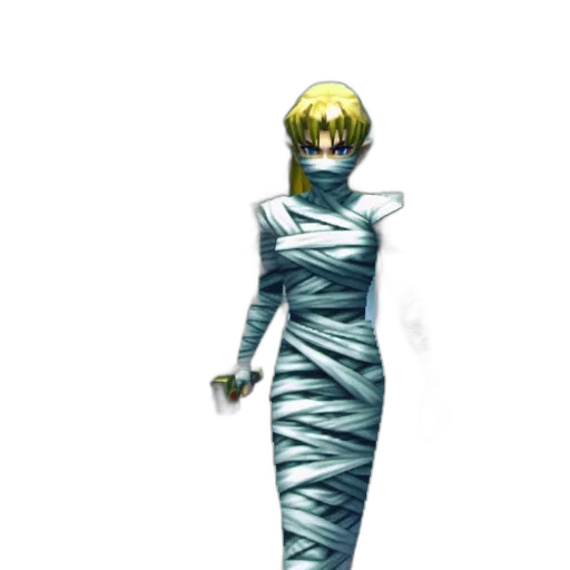 dress, staff, sword, weapon transparent PNG cut-out
