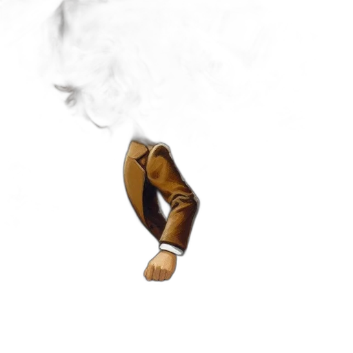 staff, jacket, shoes, mask transparent PNG cut-out