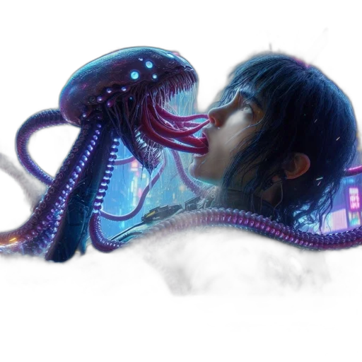 creature, concept art, fantasy art, photorealistic transparent PNG cut-out