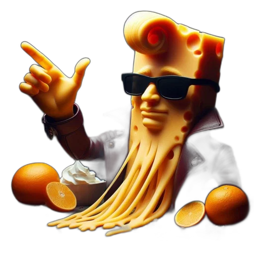 food, creature, robot, hat transparent PNG cut-out