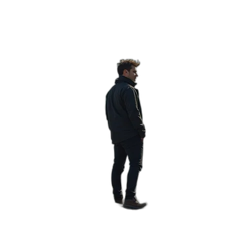jacket, staff, robot, animal transparent PNG cut-out