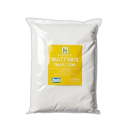 white, mattress, protector, yellow transparent PNG cut-out