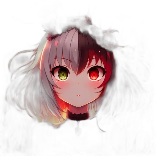 face, mask, crown, creature transparent PNG cut-out
