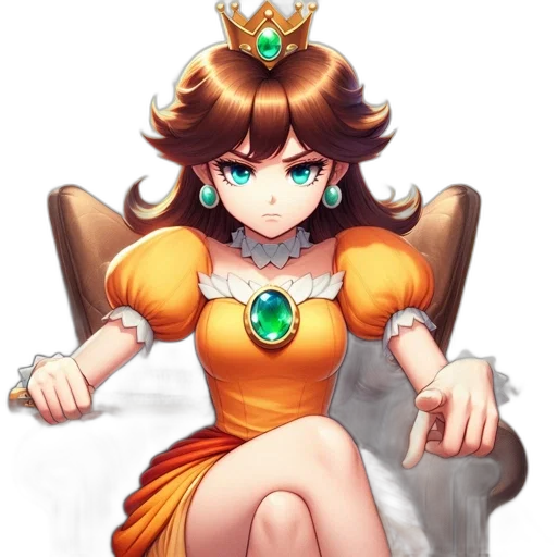 crown, dress, staff, jewelry transparent PNG cut-out