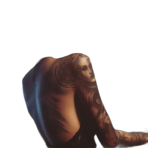 creature, animal, hair, mask transparent PNG cut-out