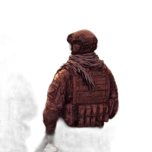 jacket, robot, face, creature transparent PNG cut-out