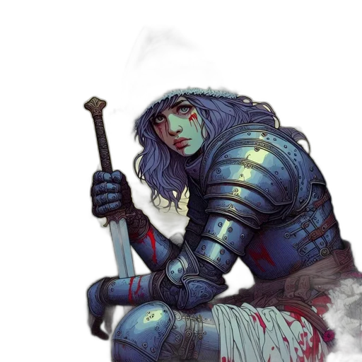 sword, weapon, fantasy art, concept art transparent PNG cut-out