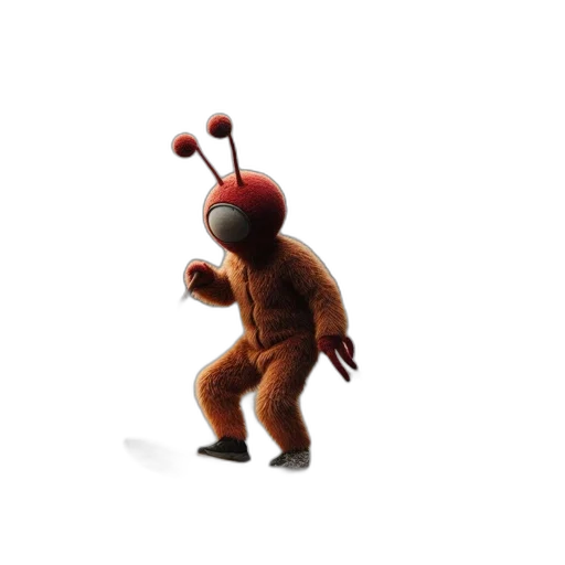 creature, robot, animal, staff transparent PNG cut-out