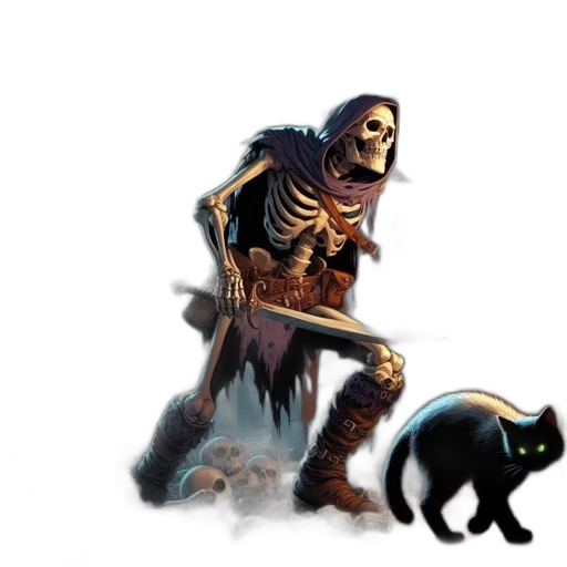 animal, creature, staff, weapon transparent PNG cut-out