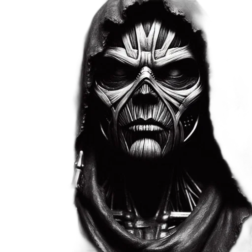 mask, face, comic book art, concept art transparent PNG cut-out