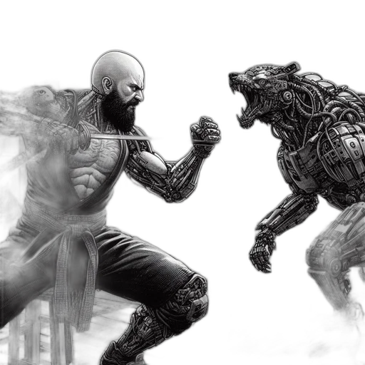comic book art, concept art, fantasy art, urban transparent PNG cut-out