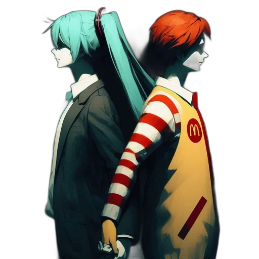 jacket, staff, robot, concept art transparent PNG cut-out