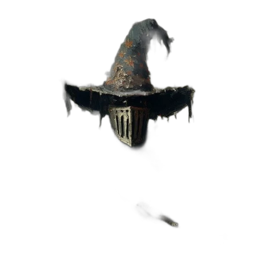 hat, mask, crown, staff transparent PNG cut-out