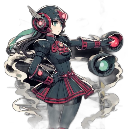 weapon, staff, robot, concept art transparent PNG cut-out