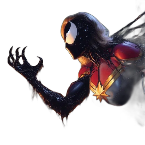 mask, concept art, comic book art, fantasy art transparent PNG cut-out