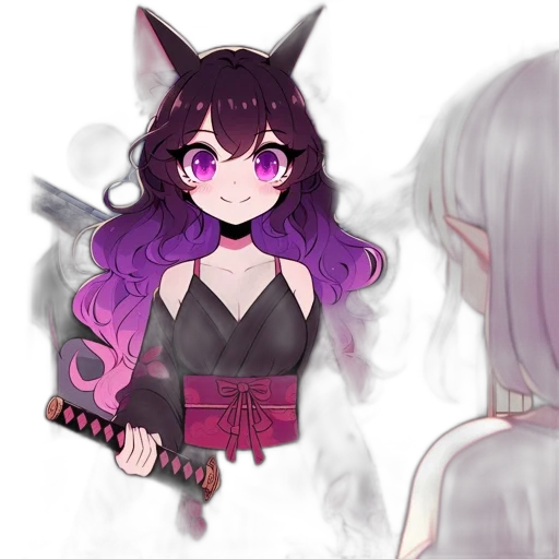 weapon, staff, anime, fantasy art transparent PNG cut-out