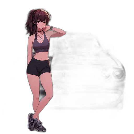 bottle, dress, shoes, creature transparent PNG cut-out