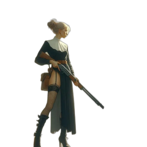 staff, weapon, sword, dress transparent PNG cut-out