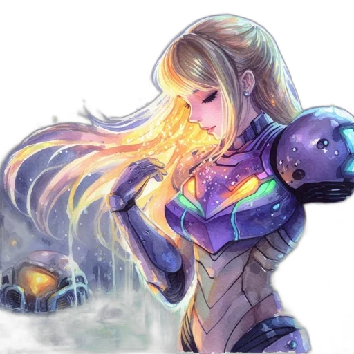 robot, weapon, sword, staff transparent PNG cut-out