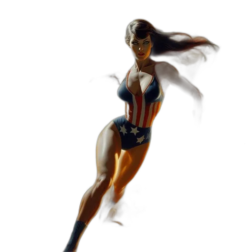 concept art, comic book art, fantasy art, 3d render transparent PNG cut-out