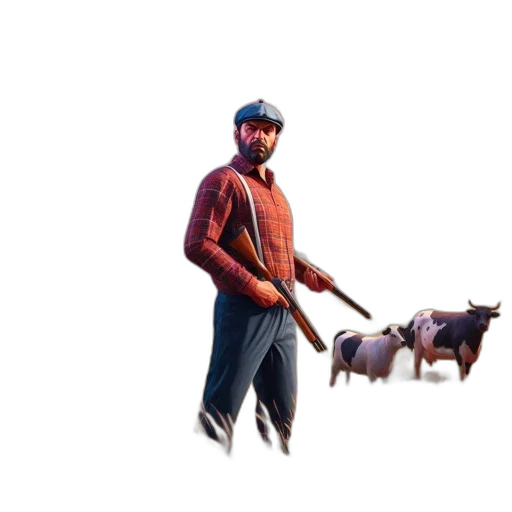 animal, staff, weapon, creature transparent PNG cut-out