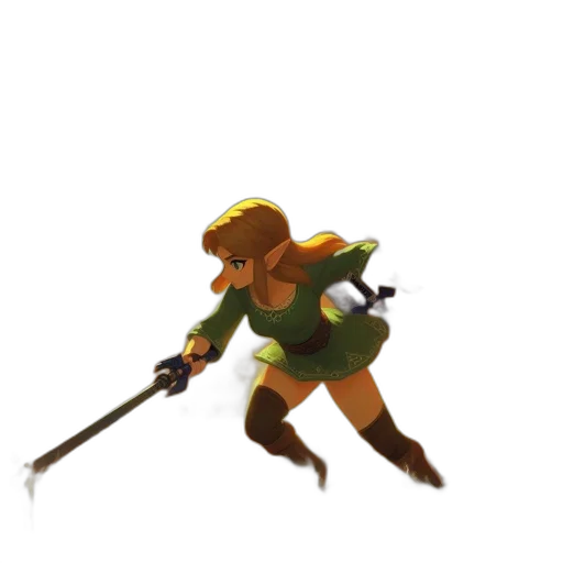 sword, weapon, staff, creature transparent PNG cut-out